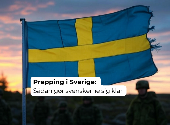 Prepping i Sverige 2025: Sådan gør svenskerne sig klar