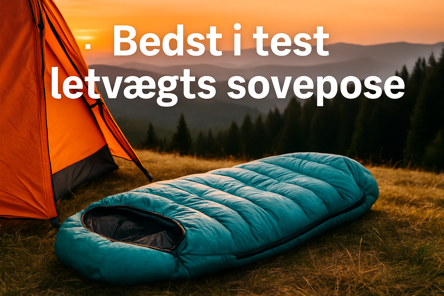 Letvægts sovepose bedst i test → 5 top valg til outdoor