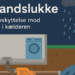 Højvandslukke til kælderen mod kloakvand og stormflod