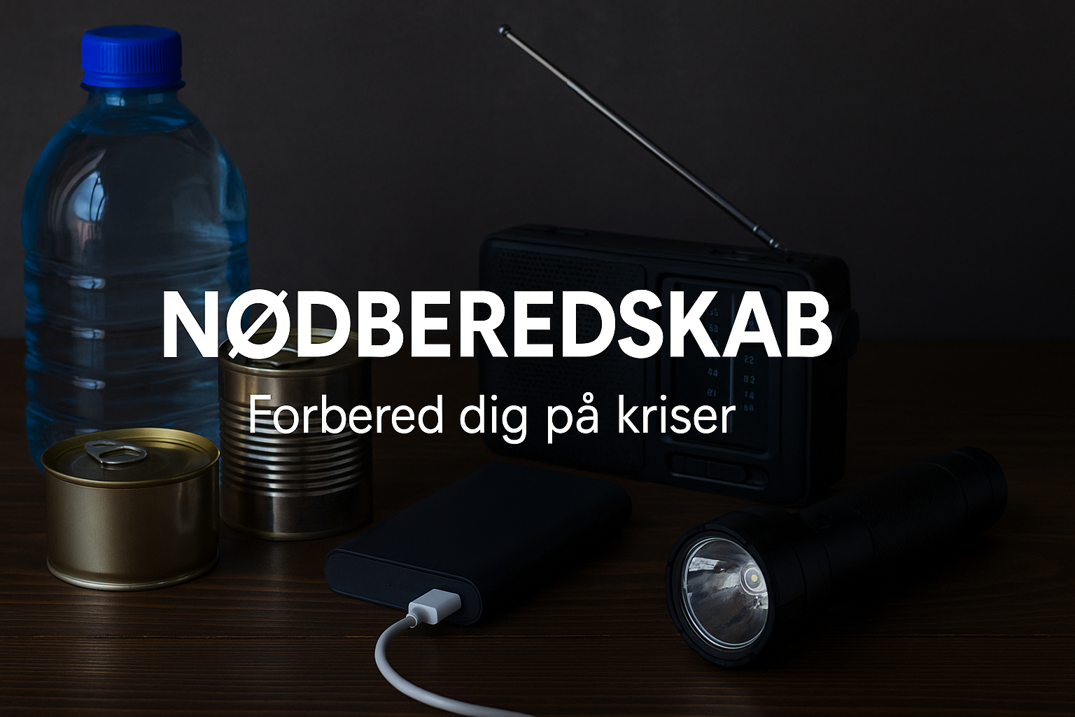 Nødberedskab – sådan forbereder du dig på kriser
